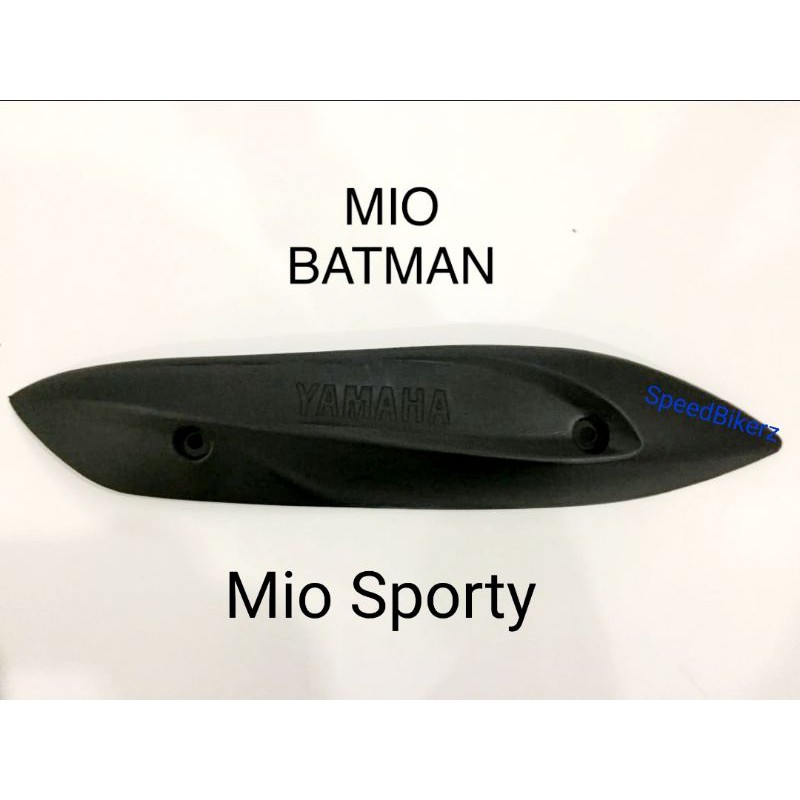 Cover Tameng Tutup Knalpot Mio Batman Mio Sporty Mio soul Mio Smile 2011 2012 2013