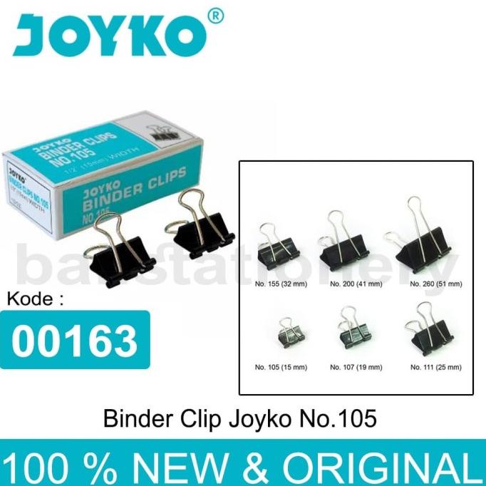 

```````] Binder Clip Joyko No.105