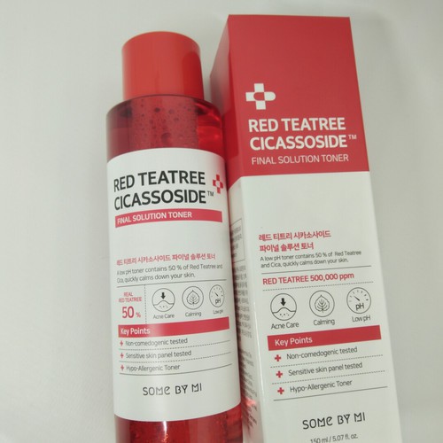 SOME BY MI RED TEATREE CICASSOSIDE FINAL SOLUTION TONER 150ML ORIGINAL SOMEBYMI RED TEATREE TONER