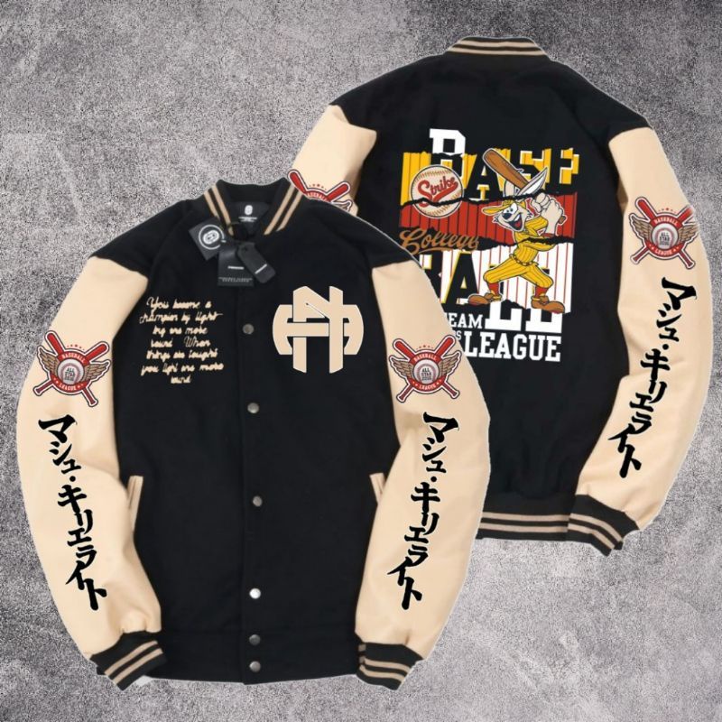 Jaket Baseball Pria / Jaket Baseball Wanita / Jaket Varsity / jaket Vintage Wanita Jaket Vintage Pri