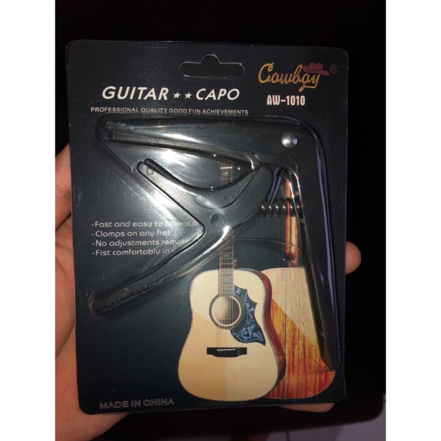 Capo gitar / kapo gitar akustik COWBOY ORIGINAL