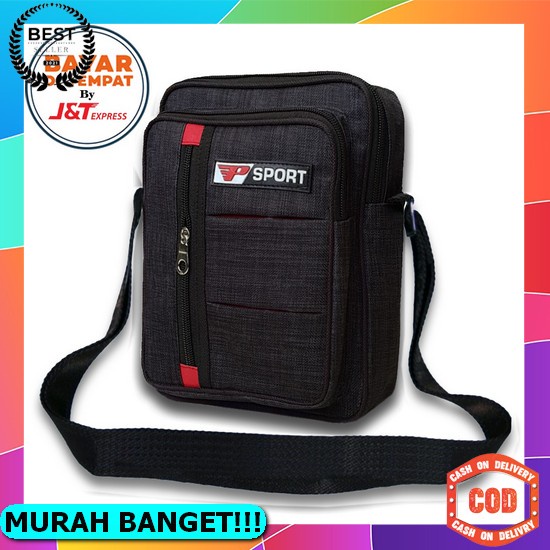 Tas Selempang Pria Tas Selempang Wanita Tas Slempang Sling Bag Slingbag Waistbag Waist Bag Tas Pingg