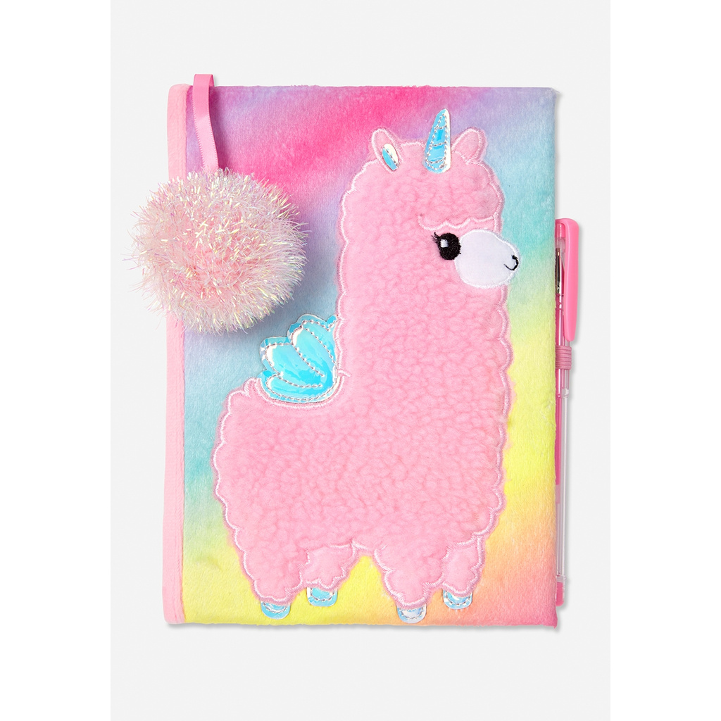 

Justice Girls Fuzzy Llamacorn Journal - Buku Tulis Anak Perempuan
