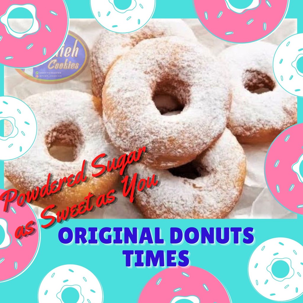 

Donat / Donut / Donat Kentang / Donat original / Donat Gula / Min. Order 6 pcs