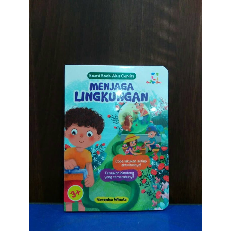BOARD BOOK CERDAS  MENJAGA LINGKUNGAN