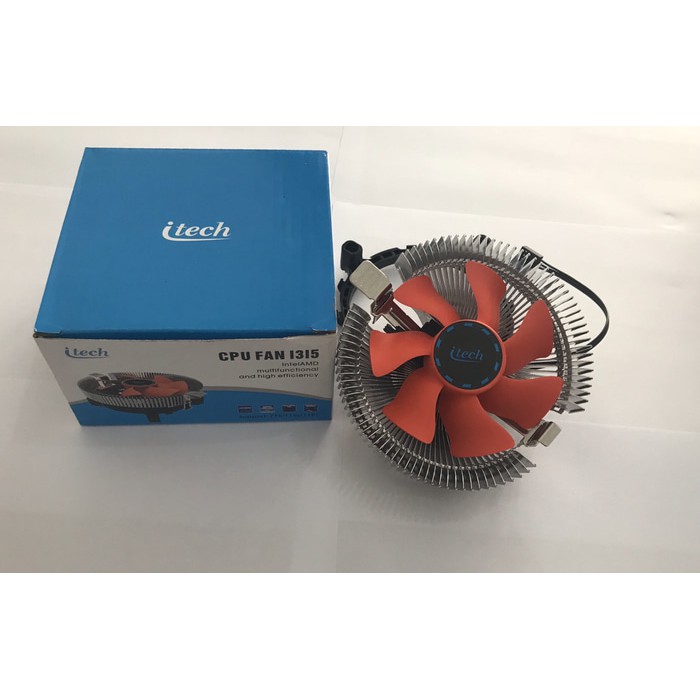 ITECH FAN LGA CPU COOLER AMD INTEL 1151 1155 775