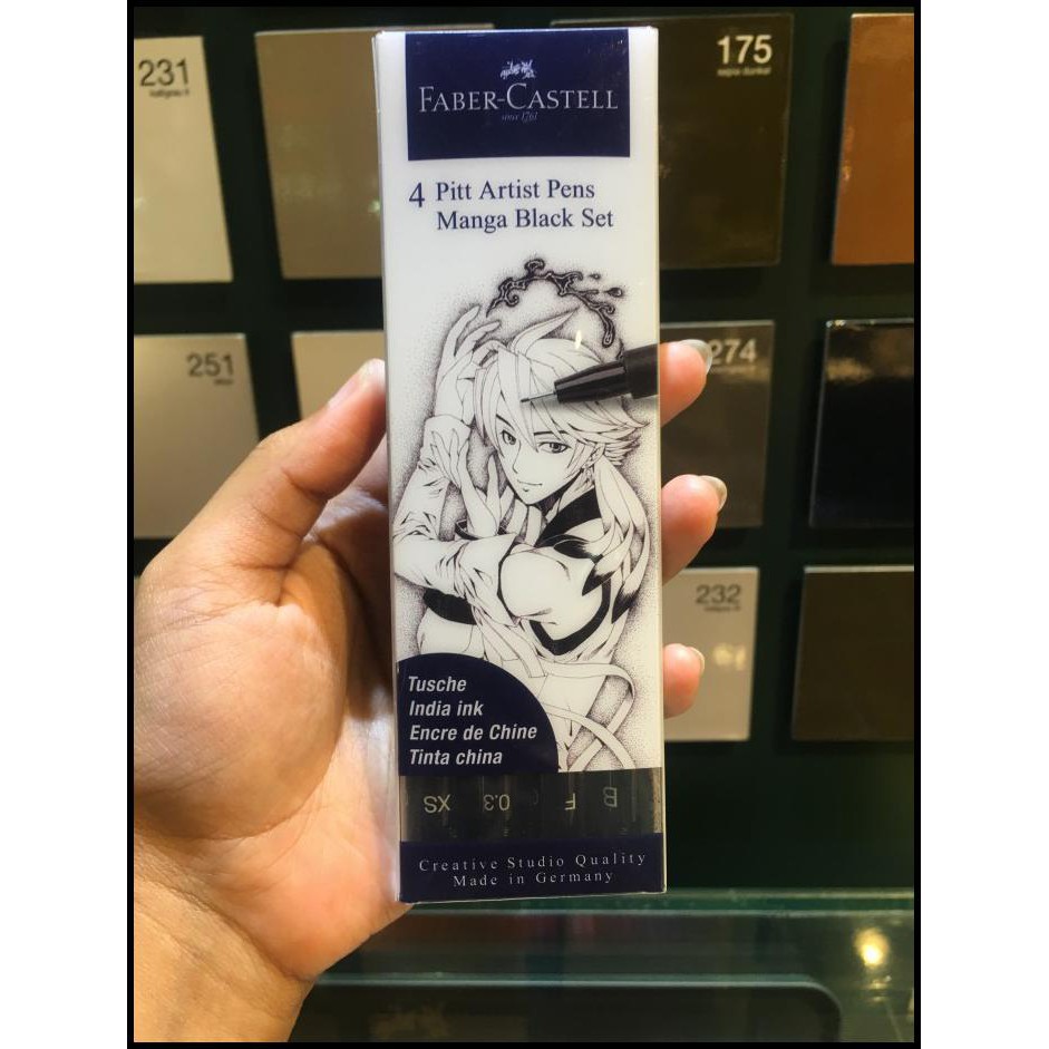 

Cuci Gudang Faber-Castell | Pitt Artist Pen Manga Black Set