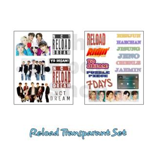 Stiker Transparant NCT Dream Set Renjun Jaemin Chenle Jeno Stiker Transparant NCT Dream Set Renjun Jaemin Chenle Jeno