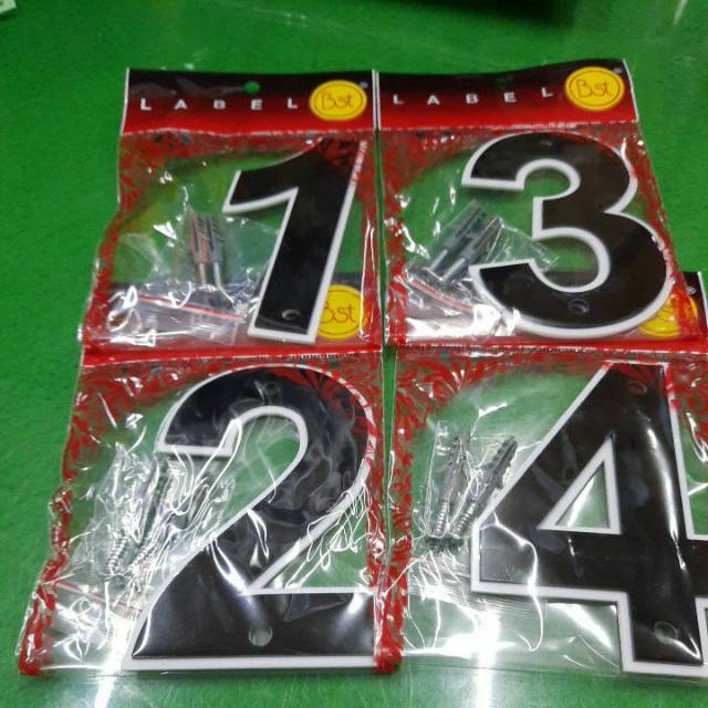 

Label angka 0-9