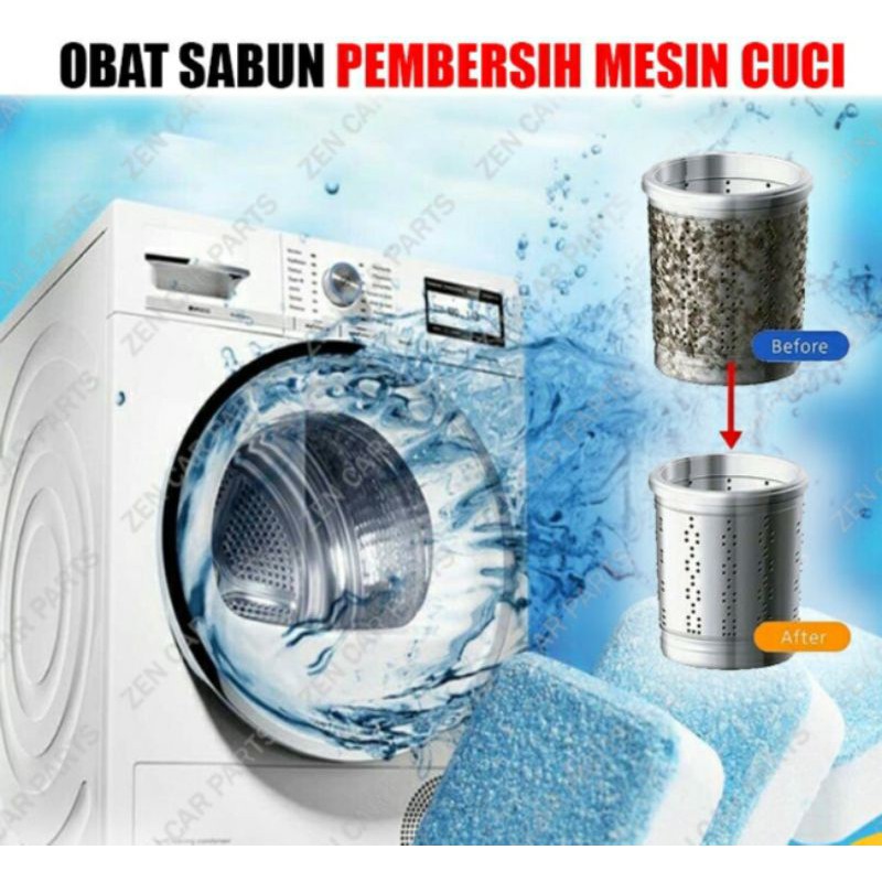 TABLET ANTI BAKTERI PEMBERSIH MESIN CUCI