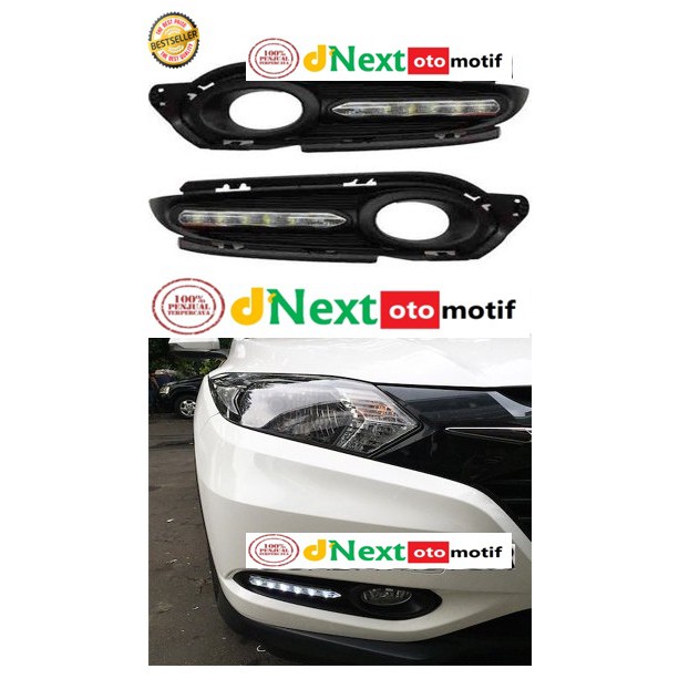 Cover Foglamp Drl Led Honda Hrv