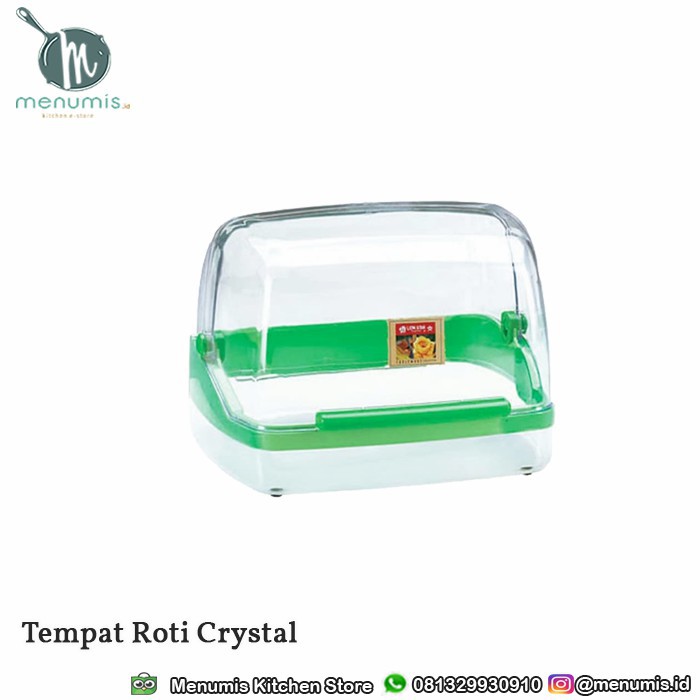 Jual Tempat Roti Crystal / Tempat Roti Murah Shopee Indonesia