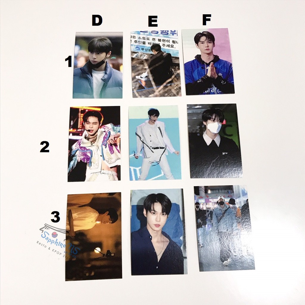 NCT 127 DOYOUNG FANSITE PHOTOCARD PC