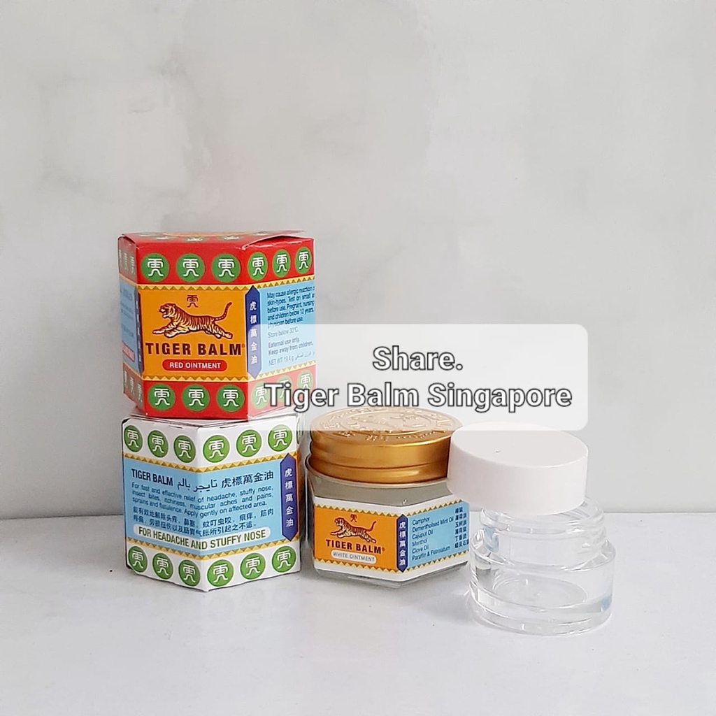 Tiger Balm Ointment Balsem Singapore Share