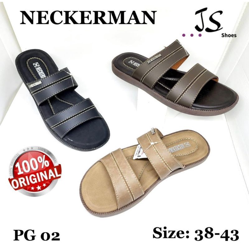 NECKERMAN PG 02 - SANDAL SLOP CASUAL PRIA DEWASA MERK NECKERMAN