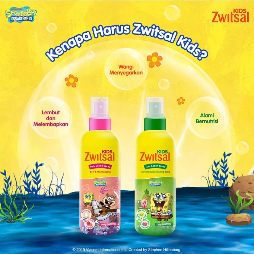 Jual Zwitsal Kids Hair Lotion Spray Minyak Rambut Anak 100ml 100 ml ...