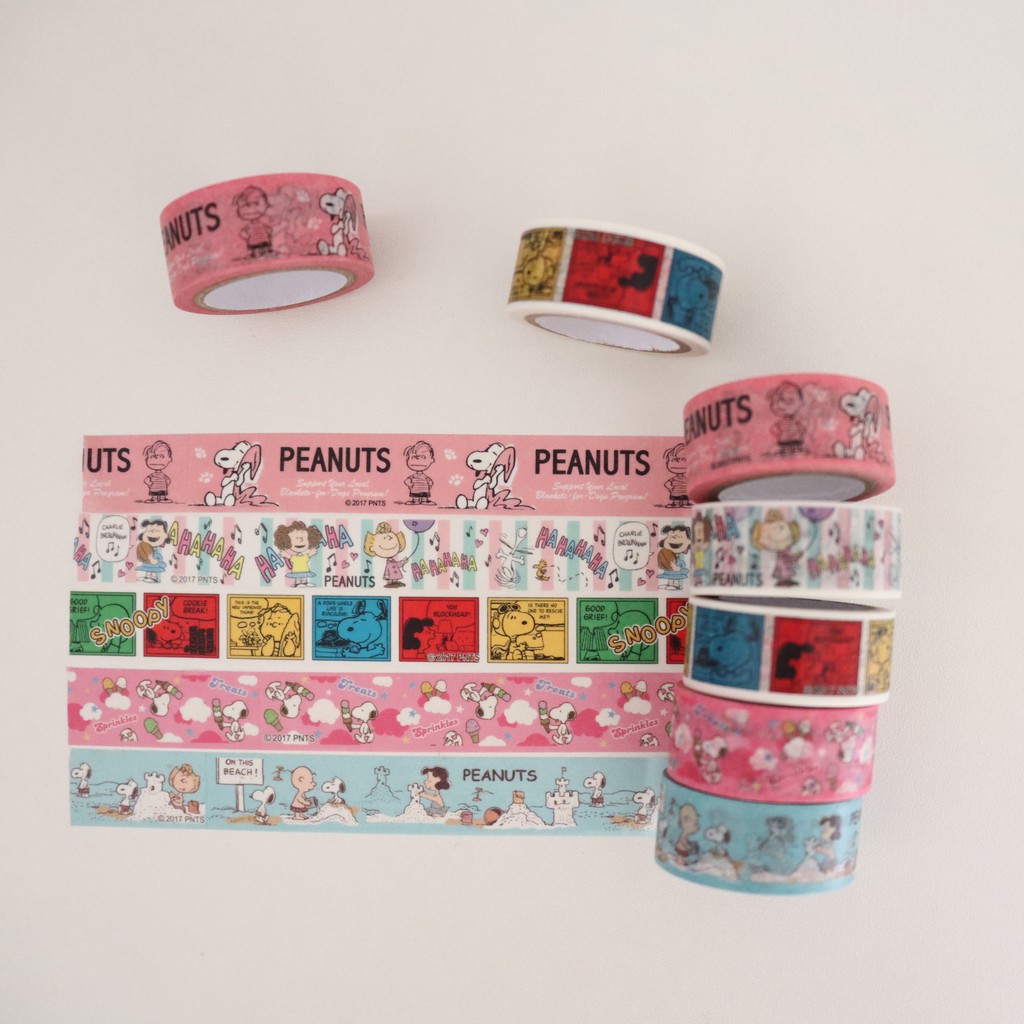 Snoopy Tapes dan Paper Tapes Snoopy Japanese Paper Tape