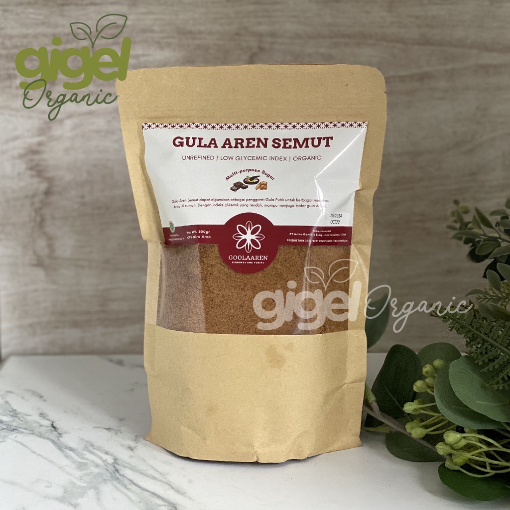 

Goolaaren Gula Aren Semut, 500gr, Gigel Organic