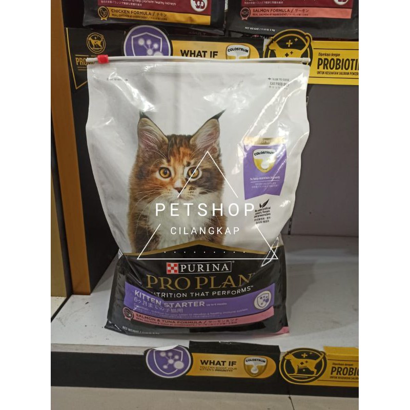 PROPLAN Kitten Starter 8kg Tuna &amp; Salmon (GO-jek only) makanan kucing mom and baby cat