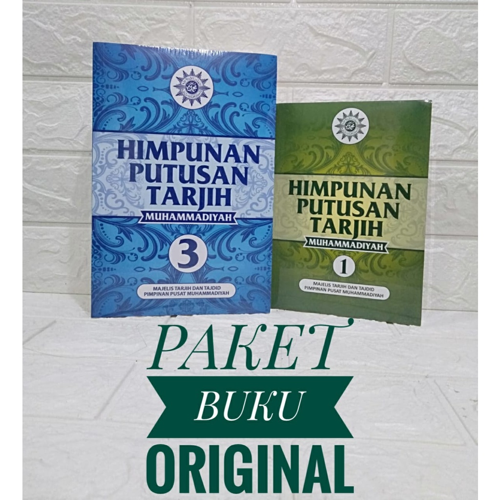 Paket Buku Himpunan Putusan Tarjih Muhammadiyah Jilid 1 & 3-HPT-Suara Muhammadiyah-Original