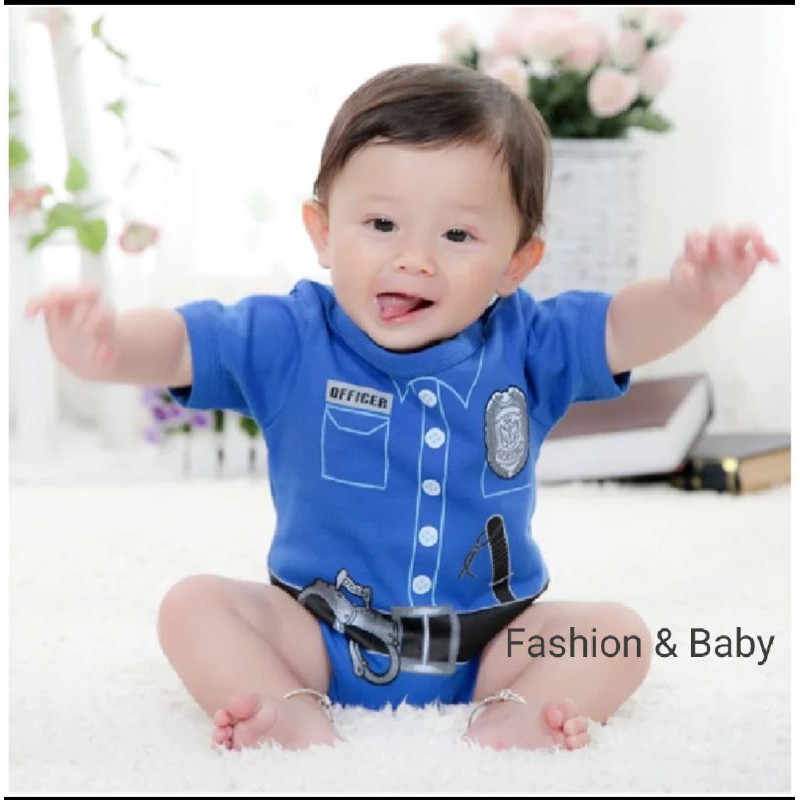 Jumper Fashion Baby Love Cloud (SNI) motif Dasi,Police ,PiLot, Ofiser,