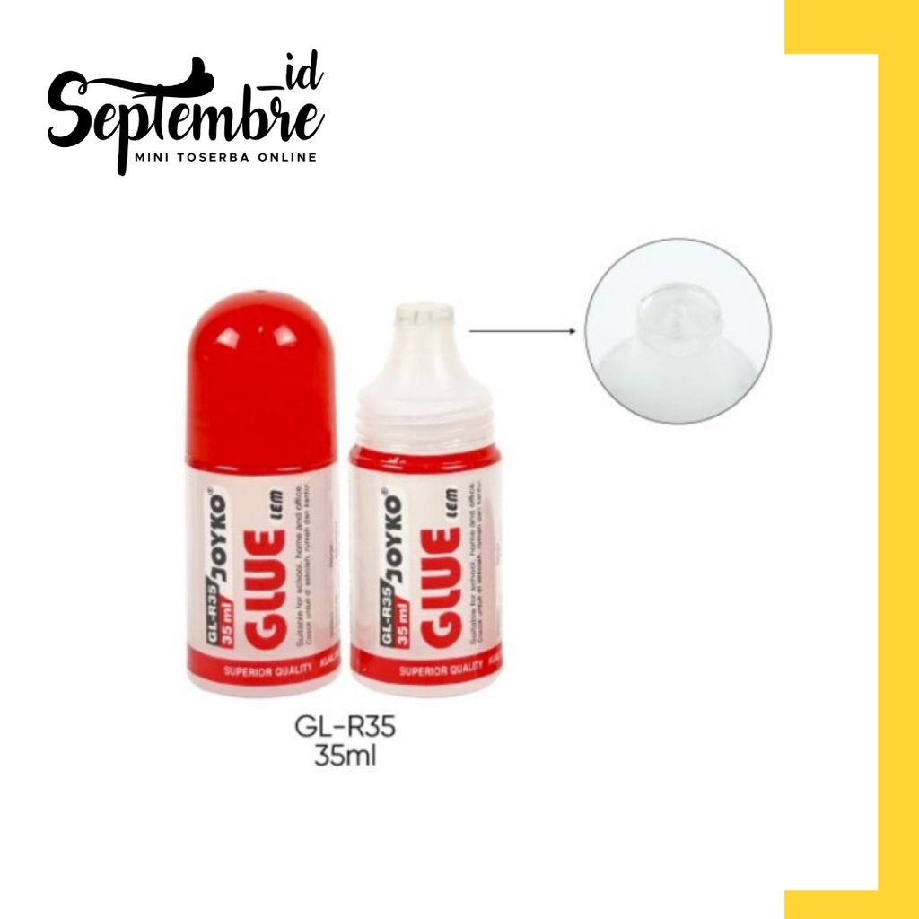 

Lem Cair Joyko Glue Lem Kertas Joyko Waterglue Joyko 35 ml