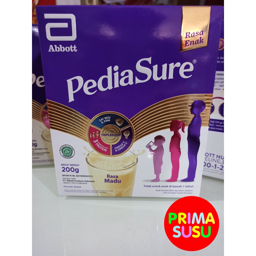 Pediasure 200 Gr, Madu, Vanila