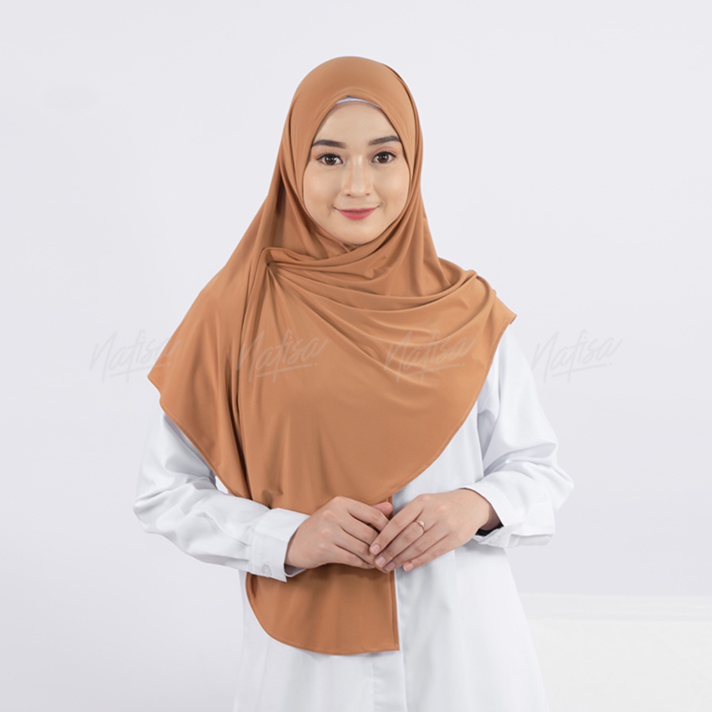 JILBAB MODIS Instan Stylist Nafisa Instan Zafia |  Jilbab Pahmina Instan Simple Premium