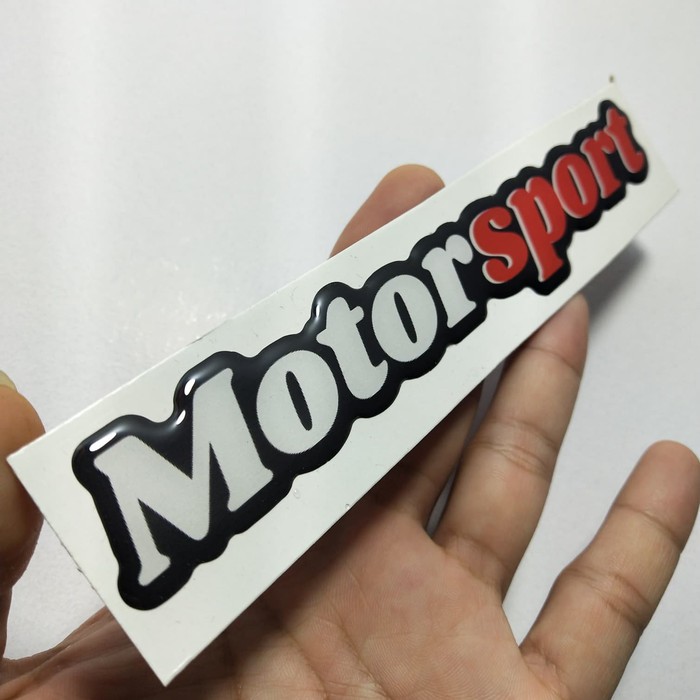 

stiker motorsport merah putih