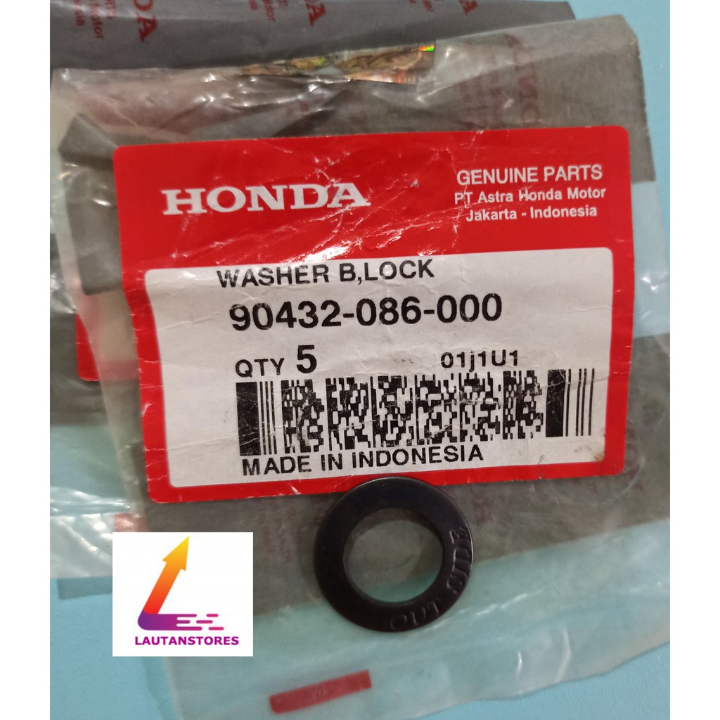 90432-086-000 Washer B,Lock Bebek All Type (outside) / Ring Cincin Bunga