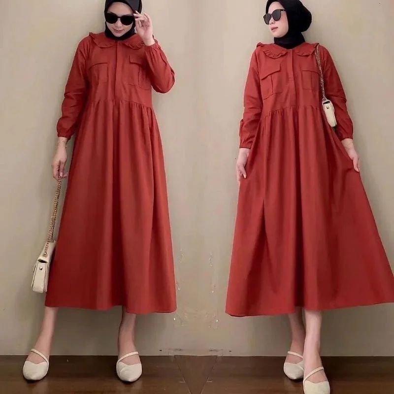 HASPI DRESS  / Dress Wanita Terbaru / Dress Murah Kekinian