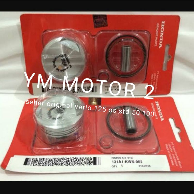 seher original vario 125 os std 50 100