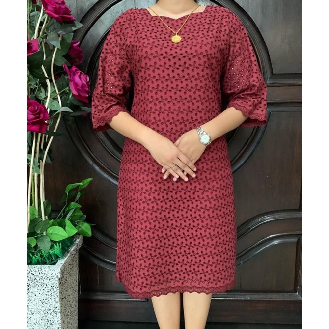 DRESS SEMI PINK BUTIK