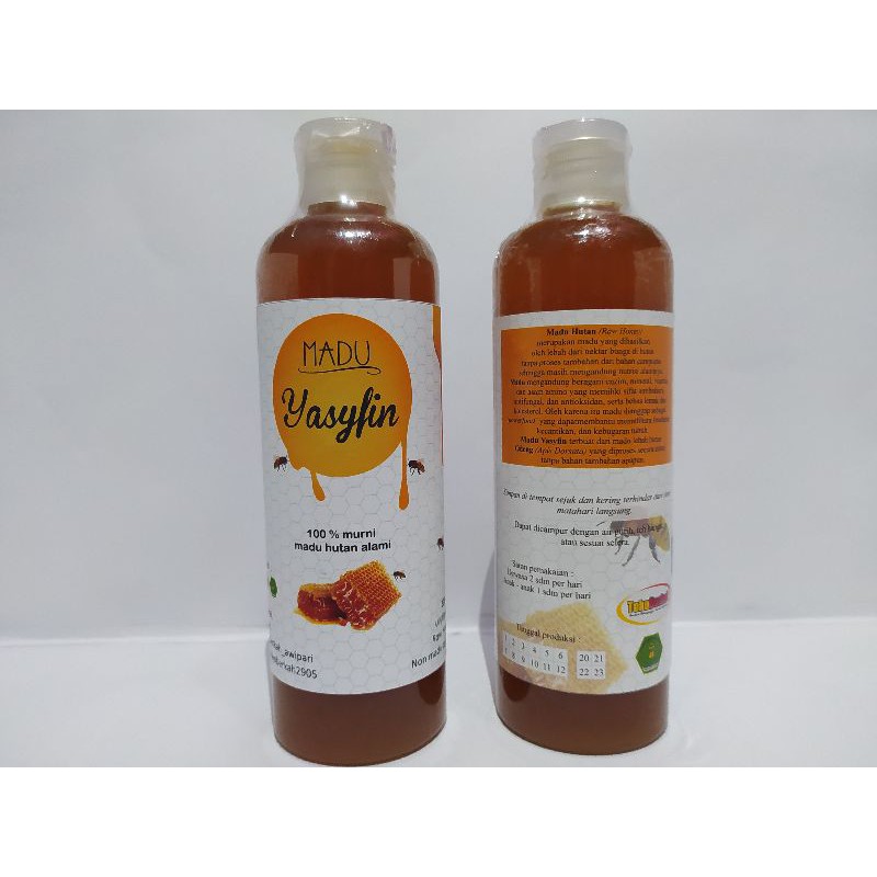 

MADU YASYFIN 100 ML 100% Murni Madu Hutan Alami