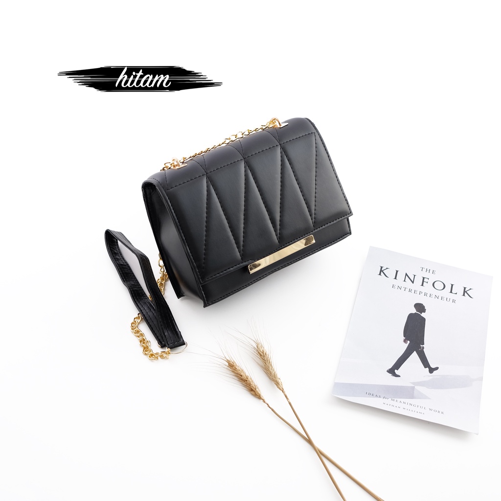 Sling Bag Haira Plat - Tas Selempang Wanita