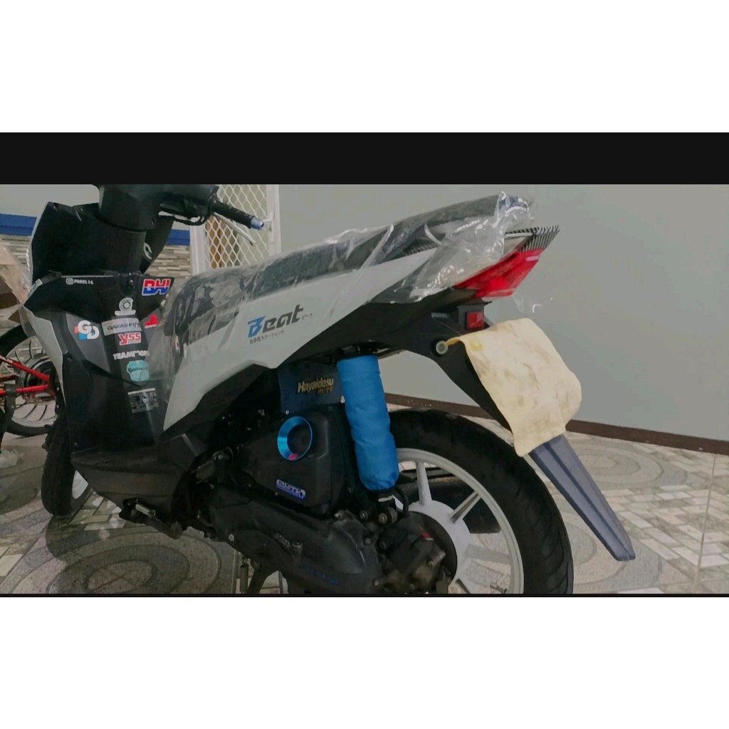TUTUP SHOCKBREAKER BELAKANG COVER SHOK PELINDUNG SHOK  SARUNG SHOK UNIVERSAL MOTOR