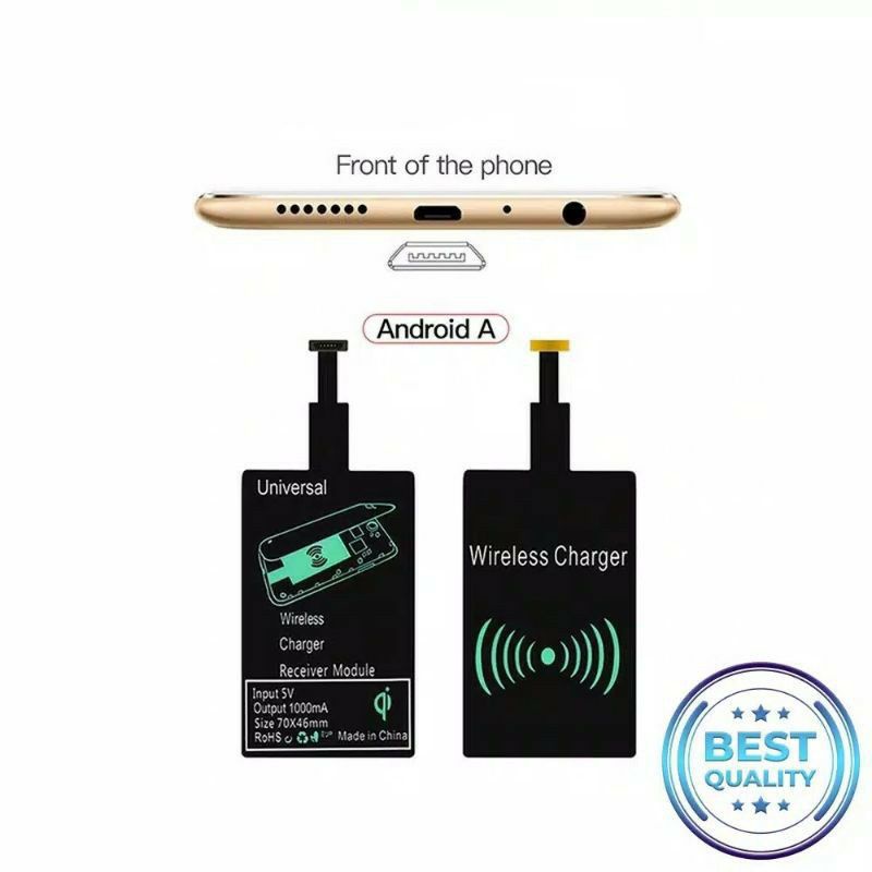 Receiver Charger Wireless Universal Micro Usb Android