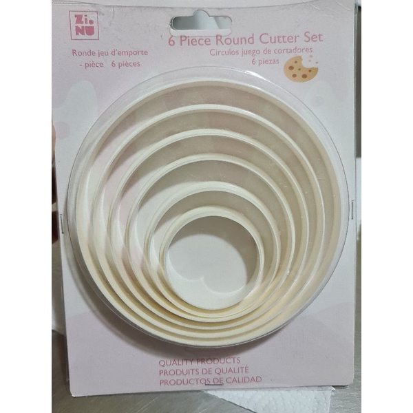 

cetakan bulat cookies cutter 6in 1