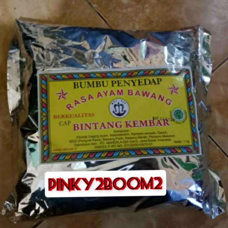 1kg Bintang Kembar Ayam Bawang Bumbu Tabur 1 kg