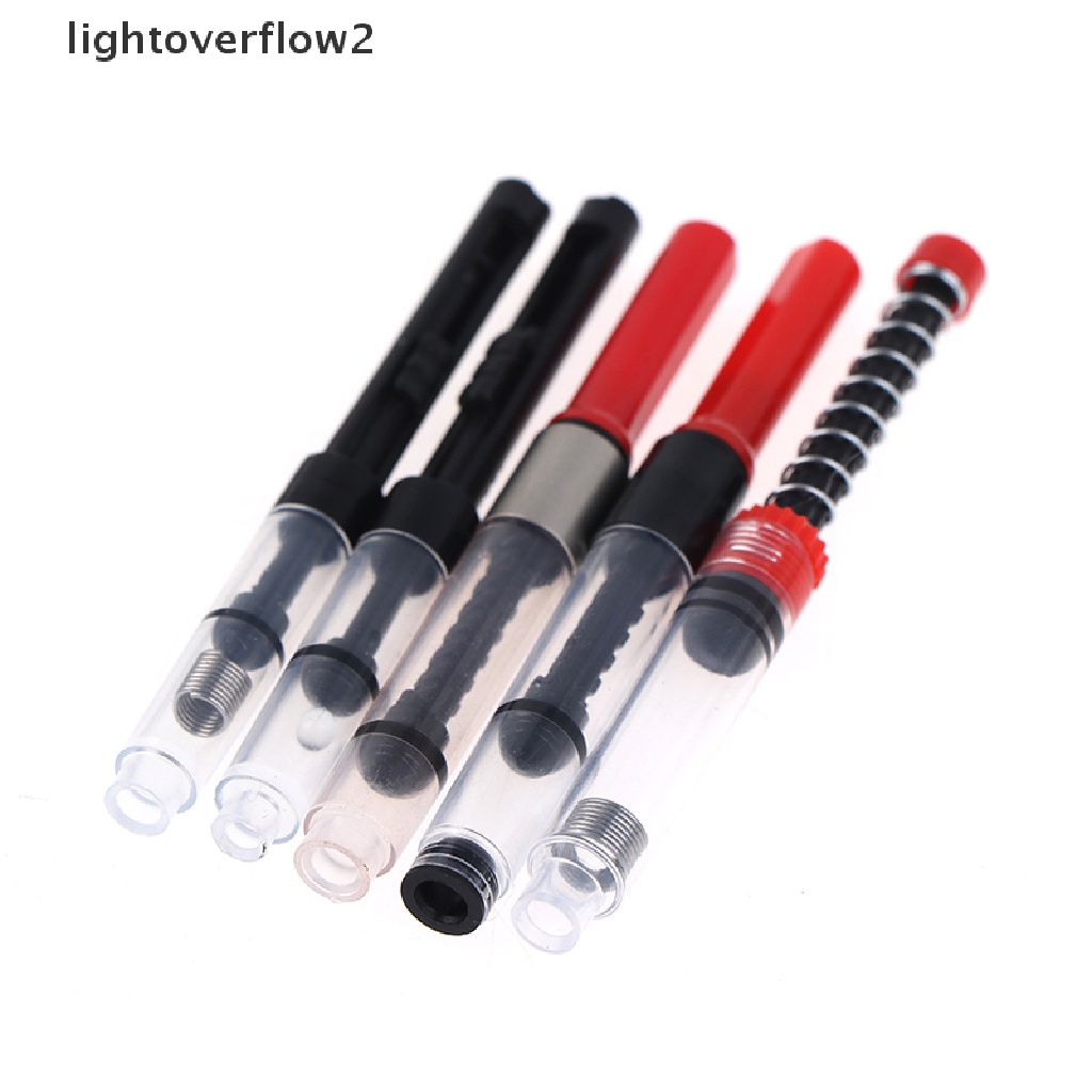 (lightoverflow2) 5pcs Cartridge Pompa Air Mancur 3.4mm / 2.6mm Bahan Plastik