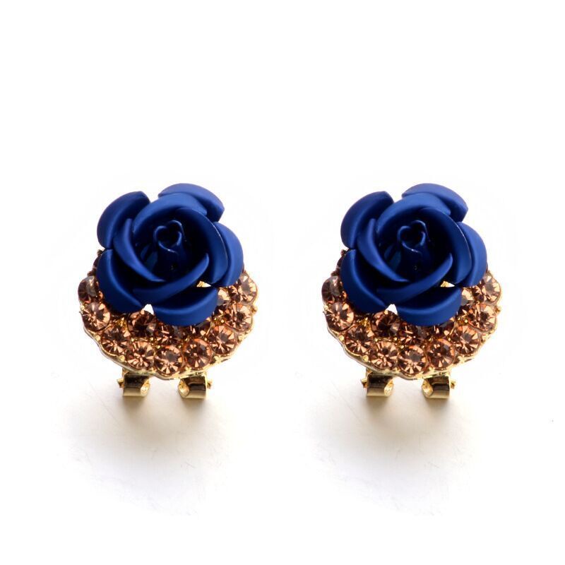 Anting Rose Diamond mawar model jepang terbaru