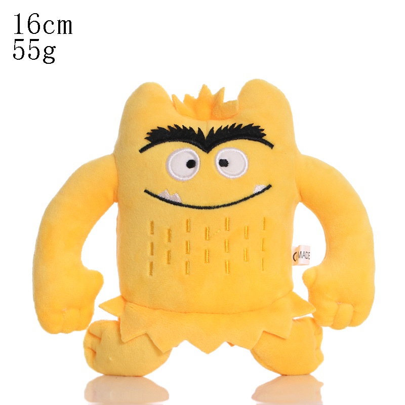 Mainan Boneka Stuffed Plush Monster The Color Ukuran 16CM Untuk Hadiah Ulang Tahun Anak