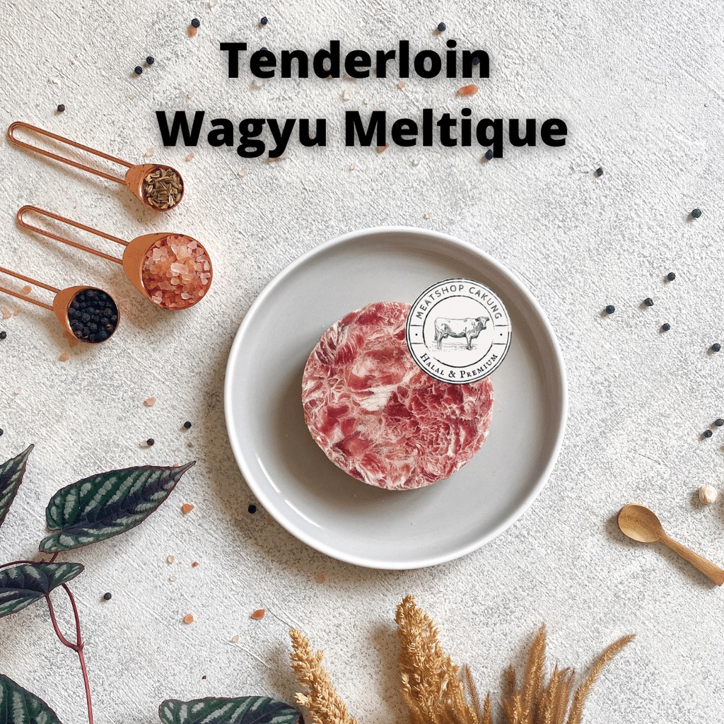 

STEAK TENDERLOIN Wagyu Meltique | Meltik Import Potongan 200gr