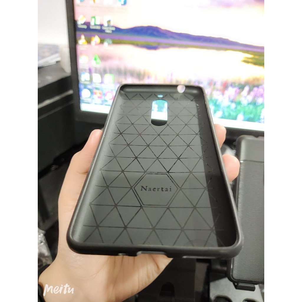 Auto Fokus Nokia 5 2017 5.2 inchi Leather Soft Case NOKIA 5 AUTOFOCUS Motif Kulit Jeruk