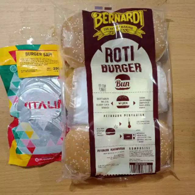 

Paket roti burger