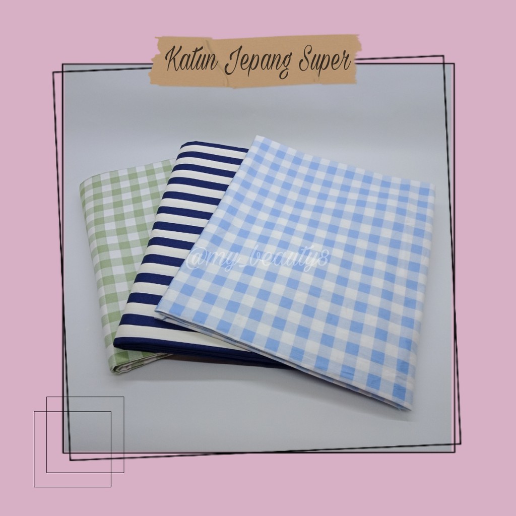 Kain Perca Katun Jepang Super -kotak