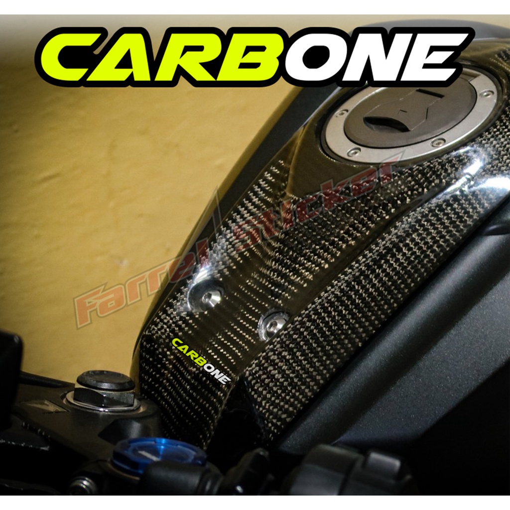 Stiker KARBON Sticker CARBONE 10CM