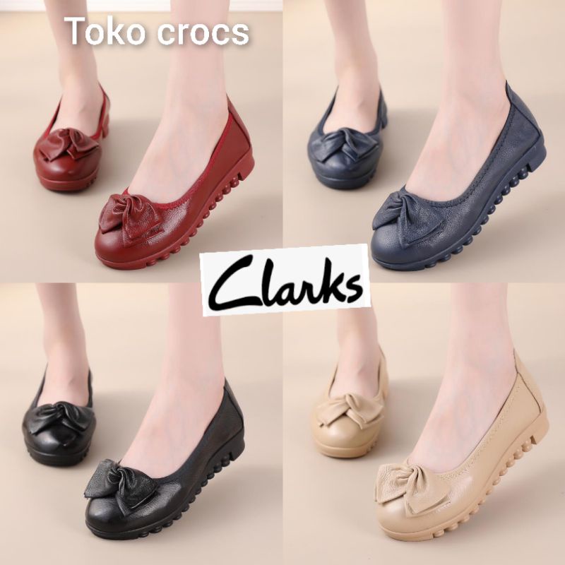Sepatu clarks radial ulir 2103 / best seller / sepatu kulit wanita clarks radial