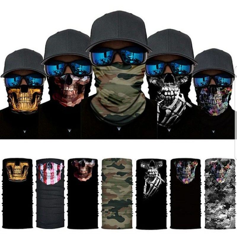 MASKER B4FF MOTIF /MASKER MULTIFUNGSI/BANDANA/MASKER BERKENDARA UNISEX