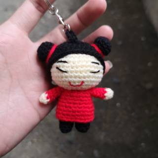 Gantungan Kunci Rajut Handmade Amigurumi Crochet Pucha Gantungan Kunci Rajut Handmade Amigurumi Crochet Pucha